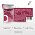 DermAgil Beauty – 60 vegane Kapseln Haut Haare Nägel – Verpackungsdetail – AgilPharma