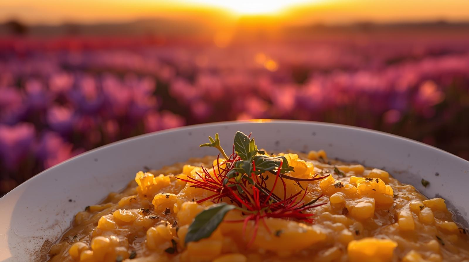 Genussvoller Klassiker: Safranrisotto