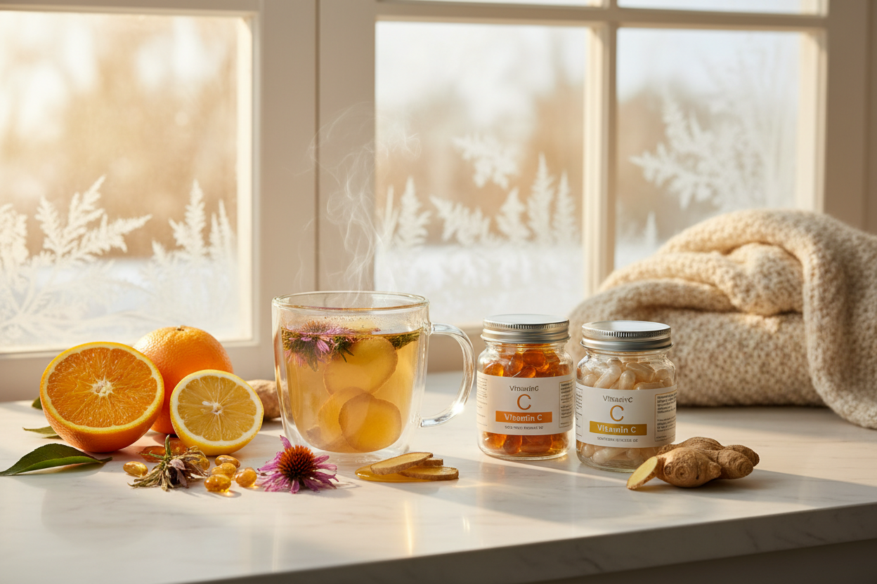 Immunsystem stärken im Winter: Natürliche Unterstützung gegen Erkältung und Grippe