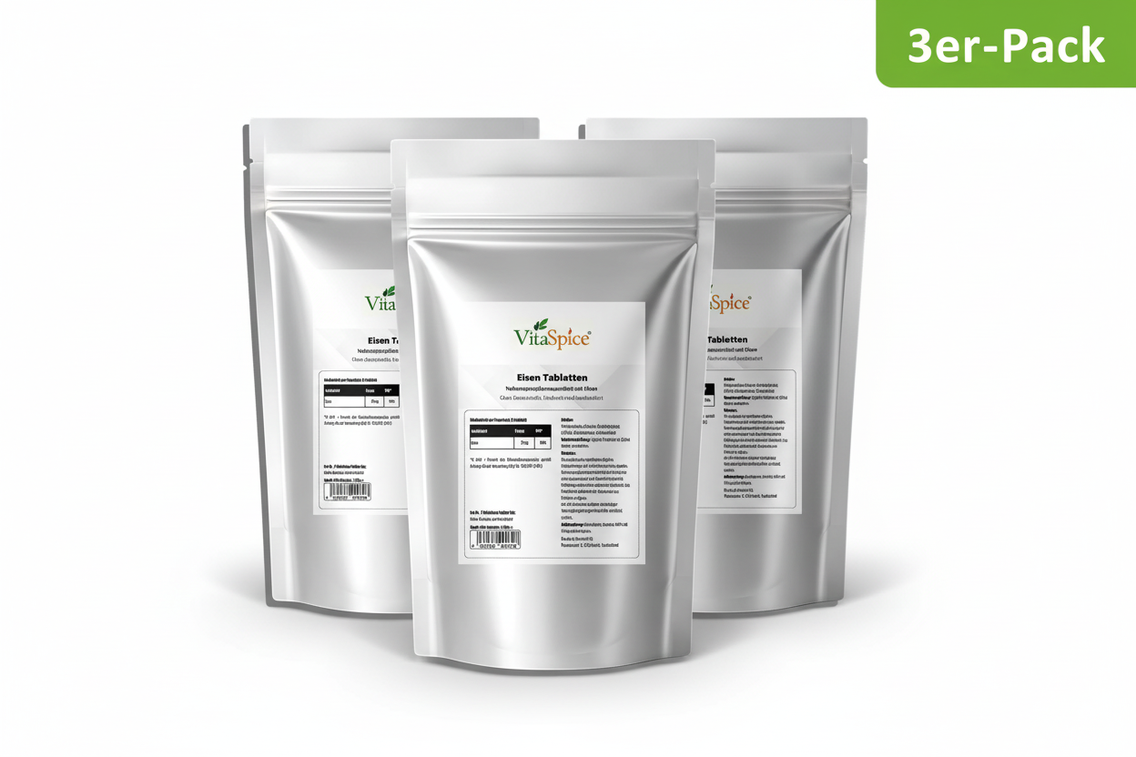 25mg Eisen Bisglycinat 3er-Pack Bundle - 3 Monate Vorrat mit 15% Mengenrabatt