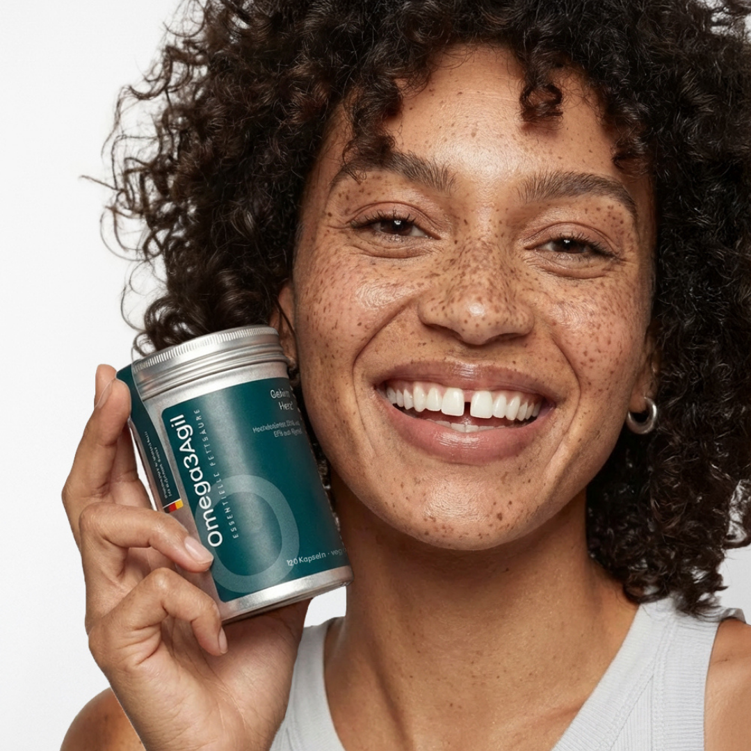 Omega3Agil – Vegane Omega-3 Kapseln ohne Fischöl – Produktfoto – AgilPharma