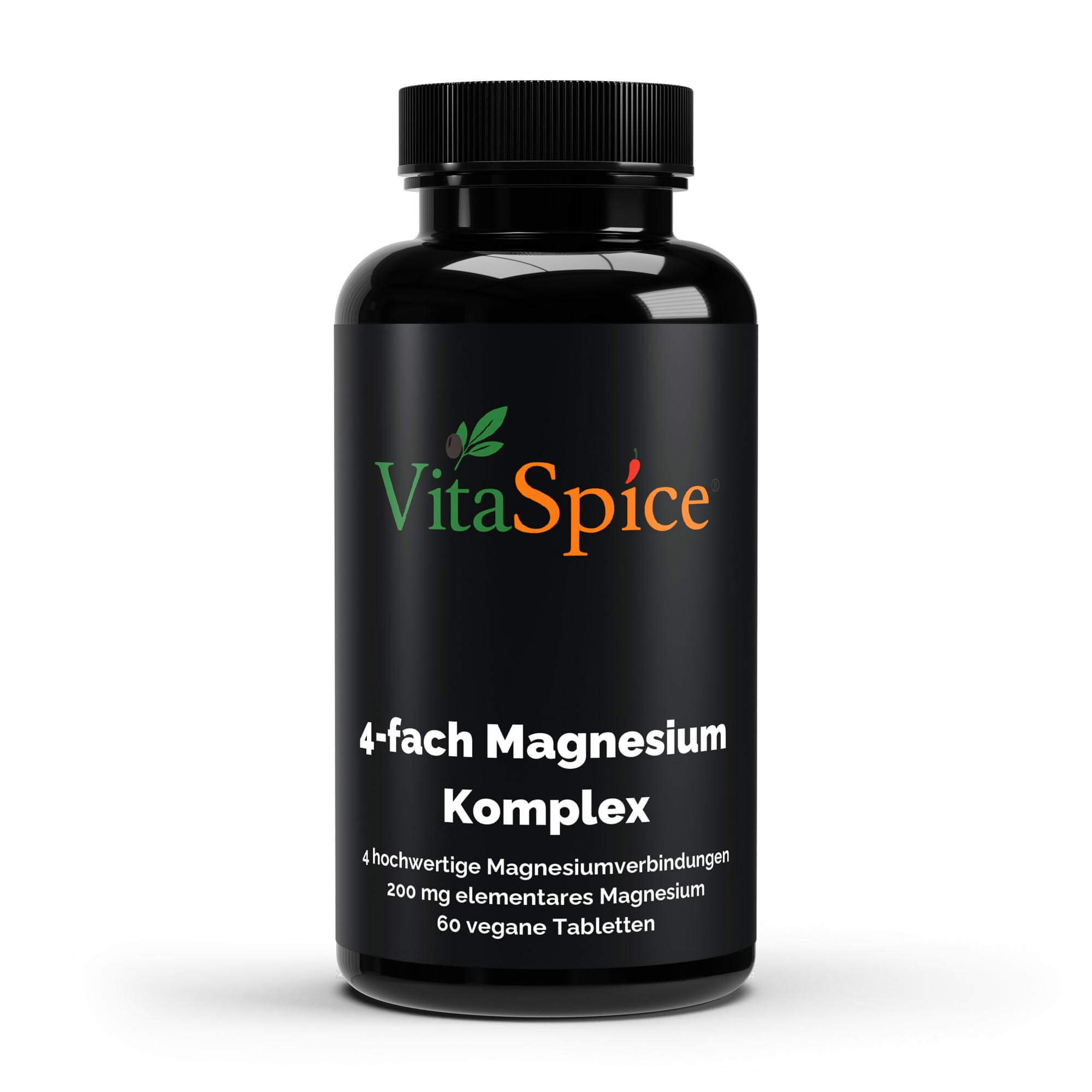 Magnesium 4fach Komplex - 60 vegane Tabletten