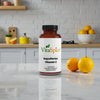 Gepuffertes Vitamin C mit Magnesium Dose Vorderseite - Magenschonendes Vitamin C