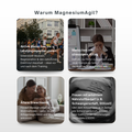 MagnesiumAgil – 120 Kapseln 2-4 Monate Vorrat vegane Hülle – AgilPharma