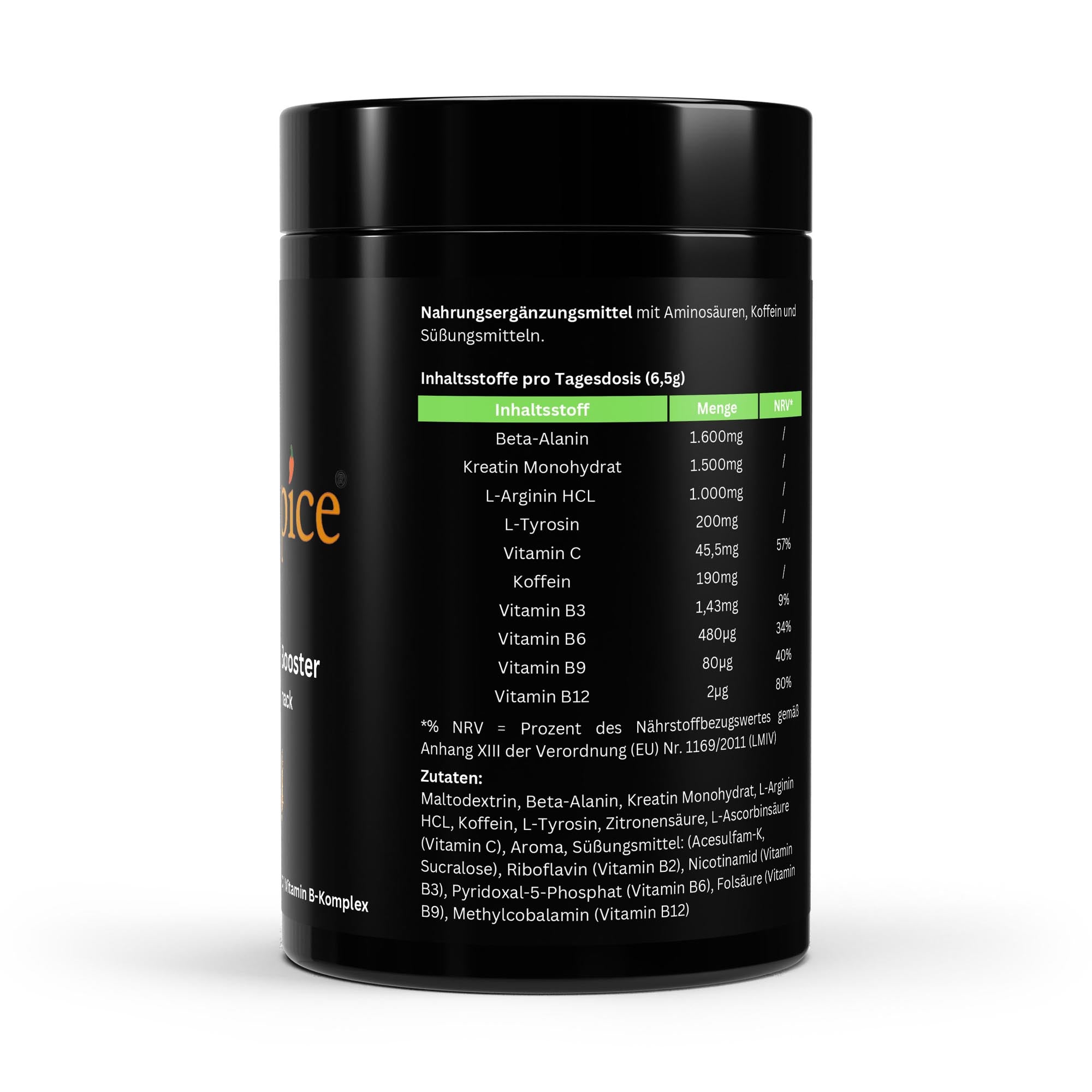 Booster Apfel Anwendung - Einnahme vor dem Training für Energie