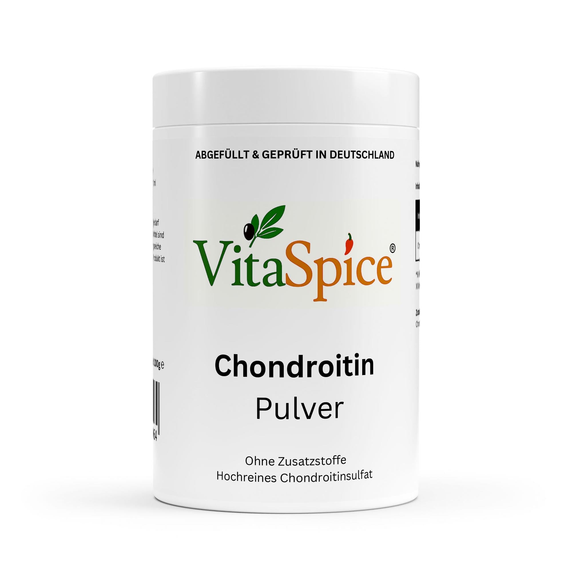 Chondroitin Pulver Dose Vorderseite - Für Gelenke und Knorpel
