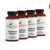 Gepuffertes Vitamin C 500mg + Magnesium 4er-Pack Bundle - 4 Monate Vorrat mit 20% Mengenrabatt