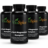 Magnesium 4fach Komplex 4er-Pack Bundle - 4 Monate Vorrat mit 20% Mengenrabatt