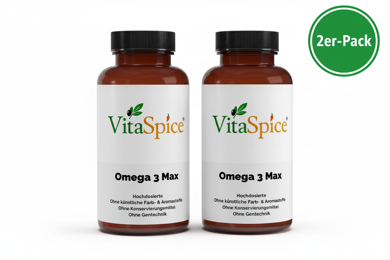 Omega 3 Max 35/25 2er-Pack Bundle - 2 Monate Vorrat mit 10% Mengenrabatt