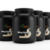 Premium Whey Protein Vanille 4er-Pack Bundle - 4 Monate Vorrat mit 20% Mengenrabatt