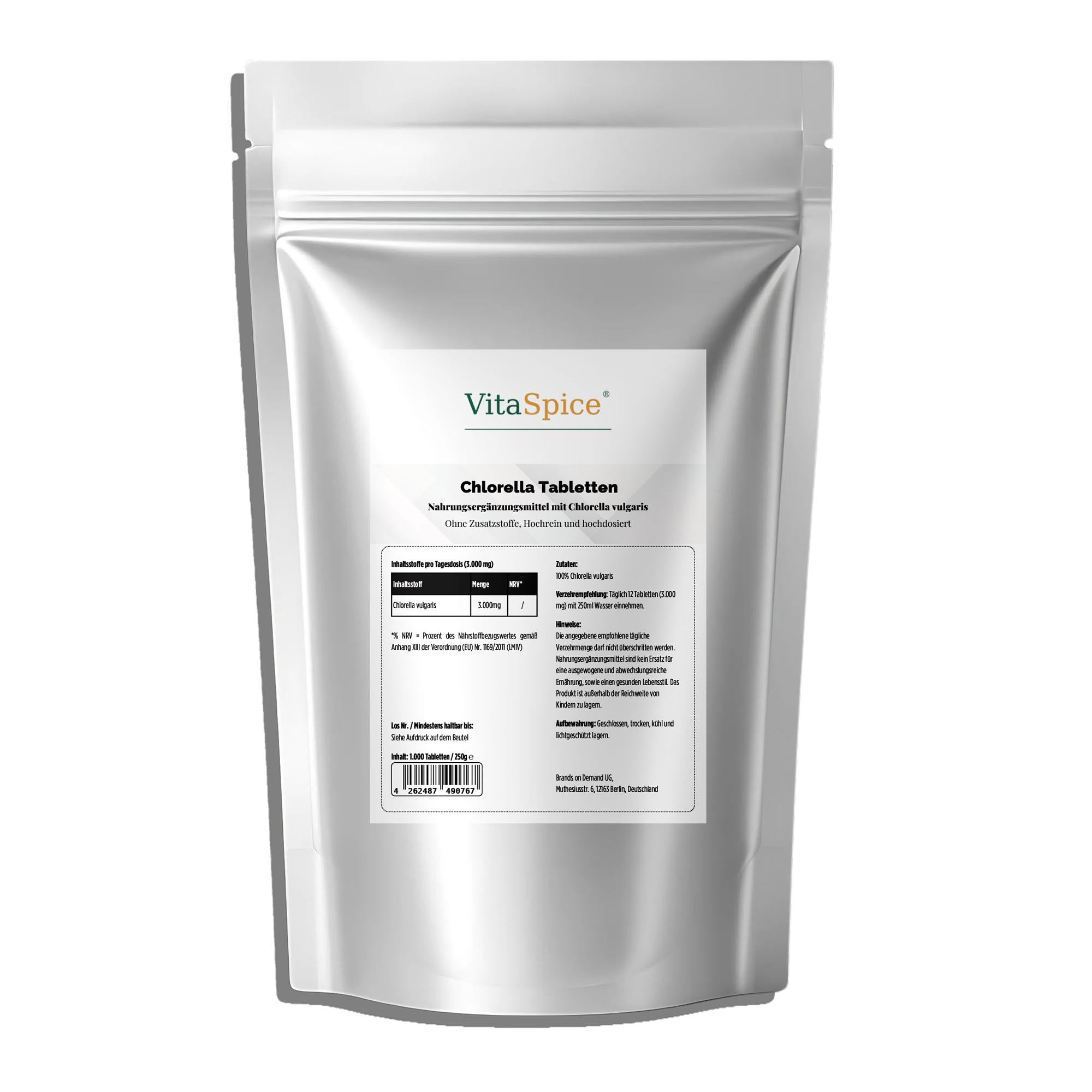 VitaSpice Chlorella Tabletten im Doypack