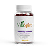 VitaSpice Elderberry Gummies als hochwertiges Produktfoto; leckere Holunderbeeren-Gummis für Immunsystem, antioxidativen Schutz und natürliche Unterstützung – vegan und ohne künstliche Zusätze.