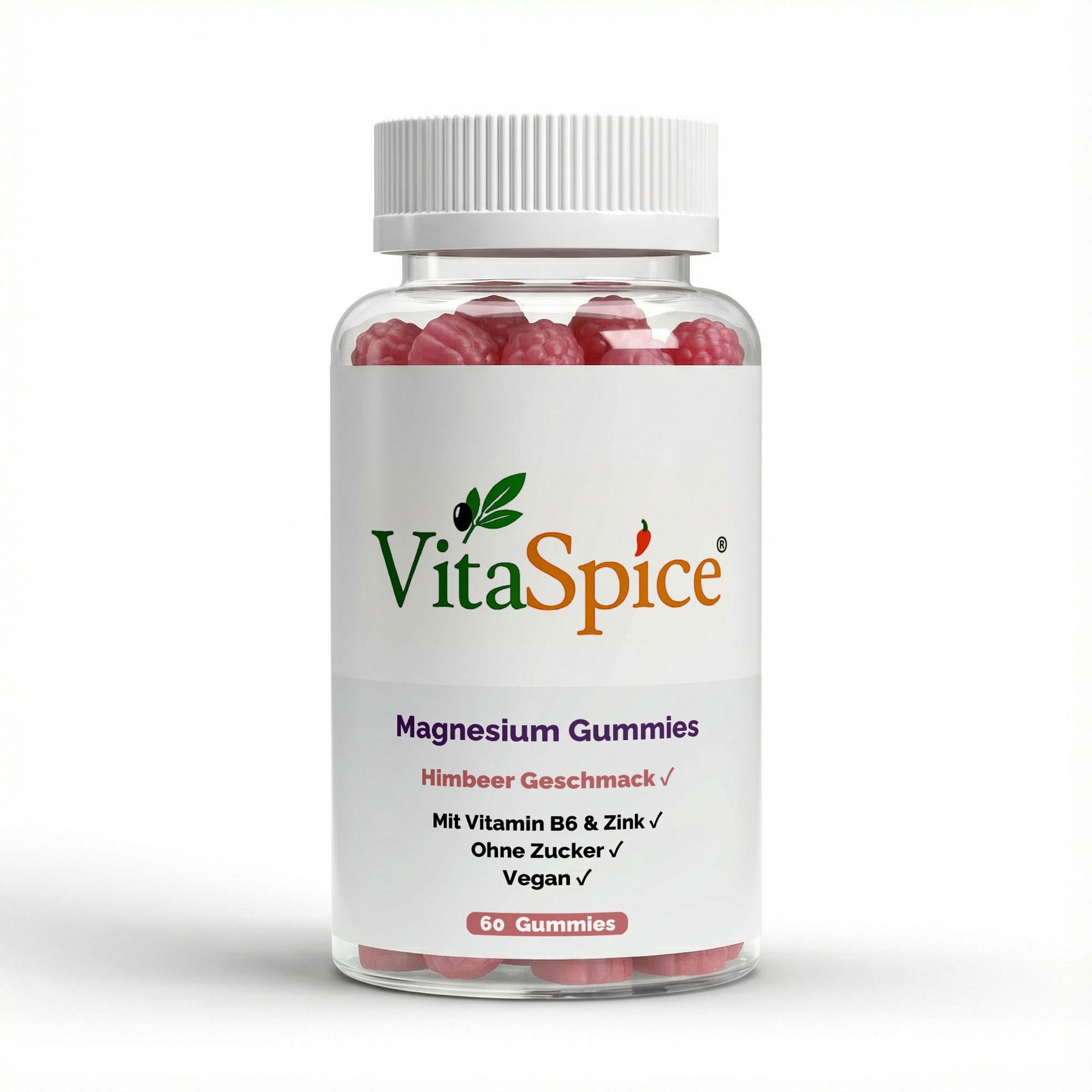 Magnesium + Zink + B6 Gummies - 60 Stk.