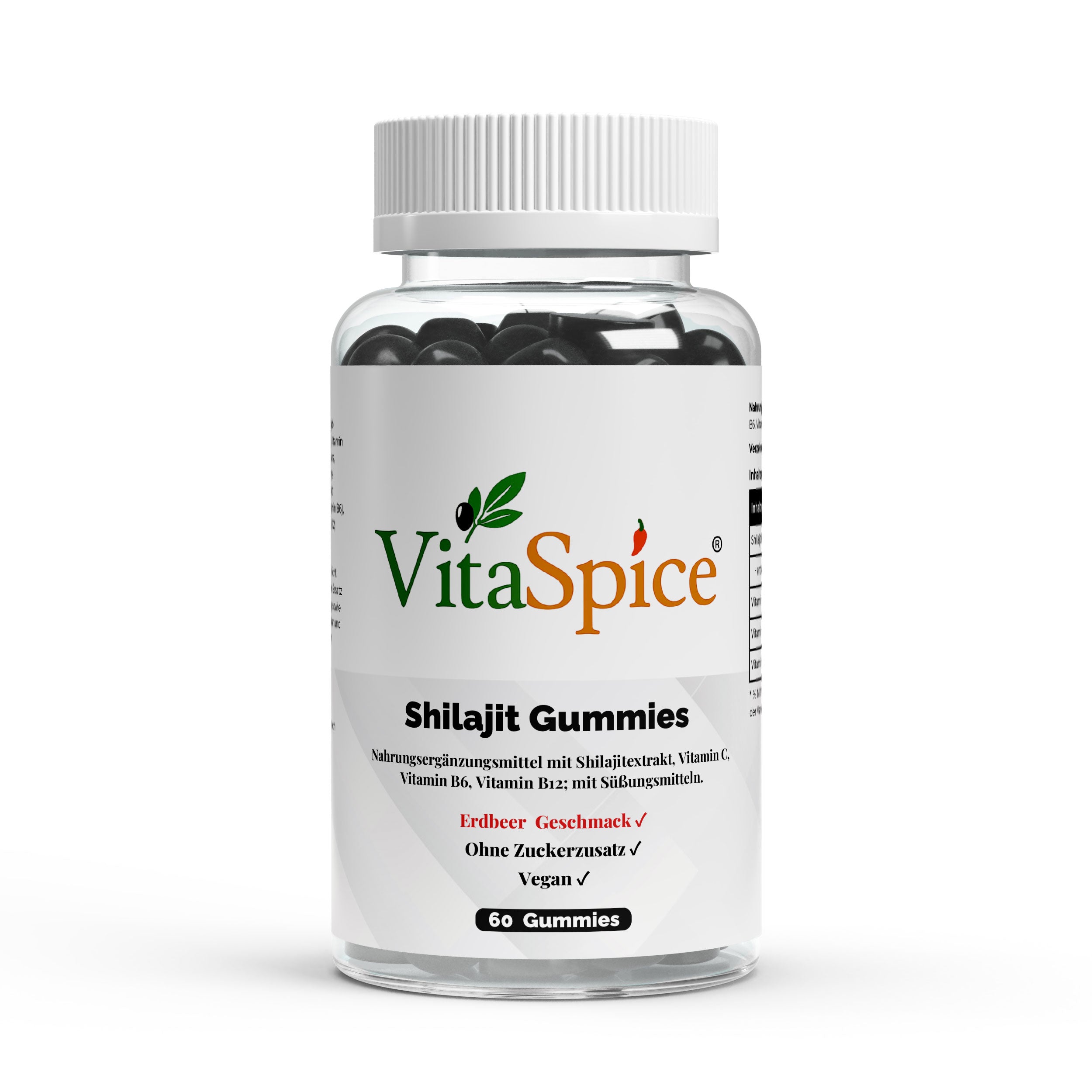Shilajit Gummies + Vitamin C,B6, B12 - 60 Stk.