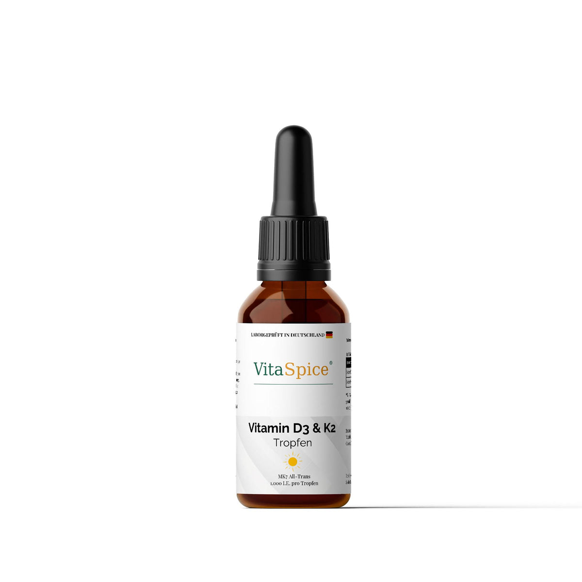 VitaSpice Vitamin D3 + K2 - 1.700 Tropfen (1.000 I.E.) - 50m