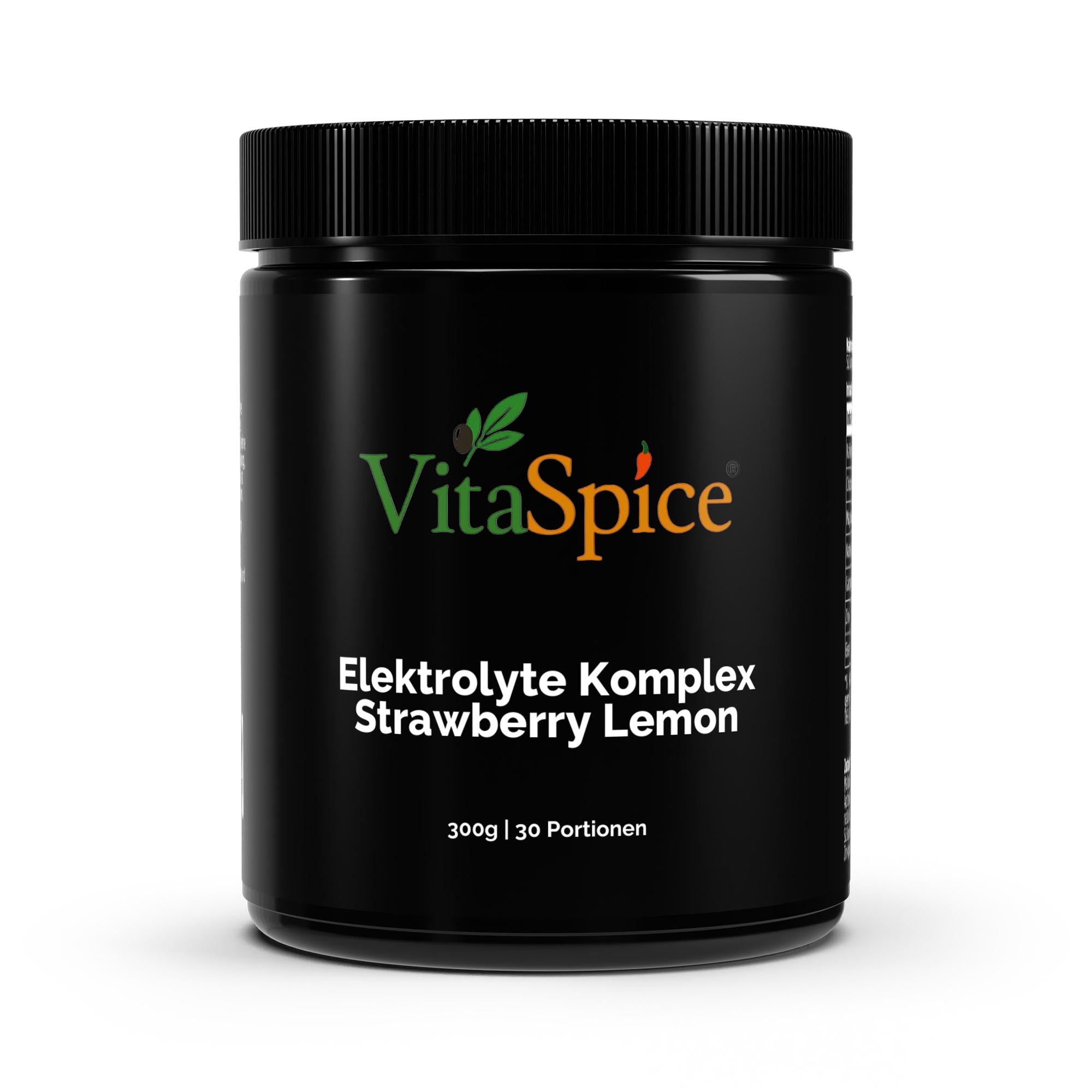 Elektrolyte Pulver Strawberry Lemon 300g - Für Sport, Hydration und Regeneration, vegan
