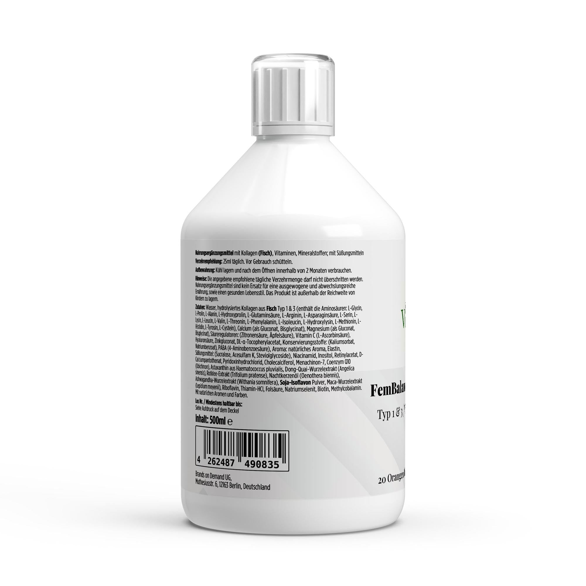 FemBalance Shots Anwendung - Täglicher Shot für hormonelles Gleichgewicht