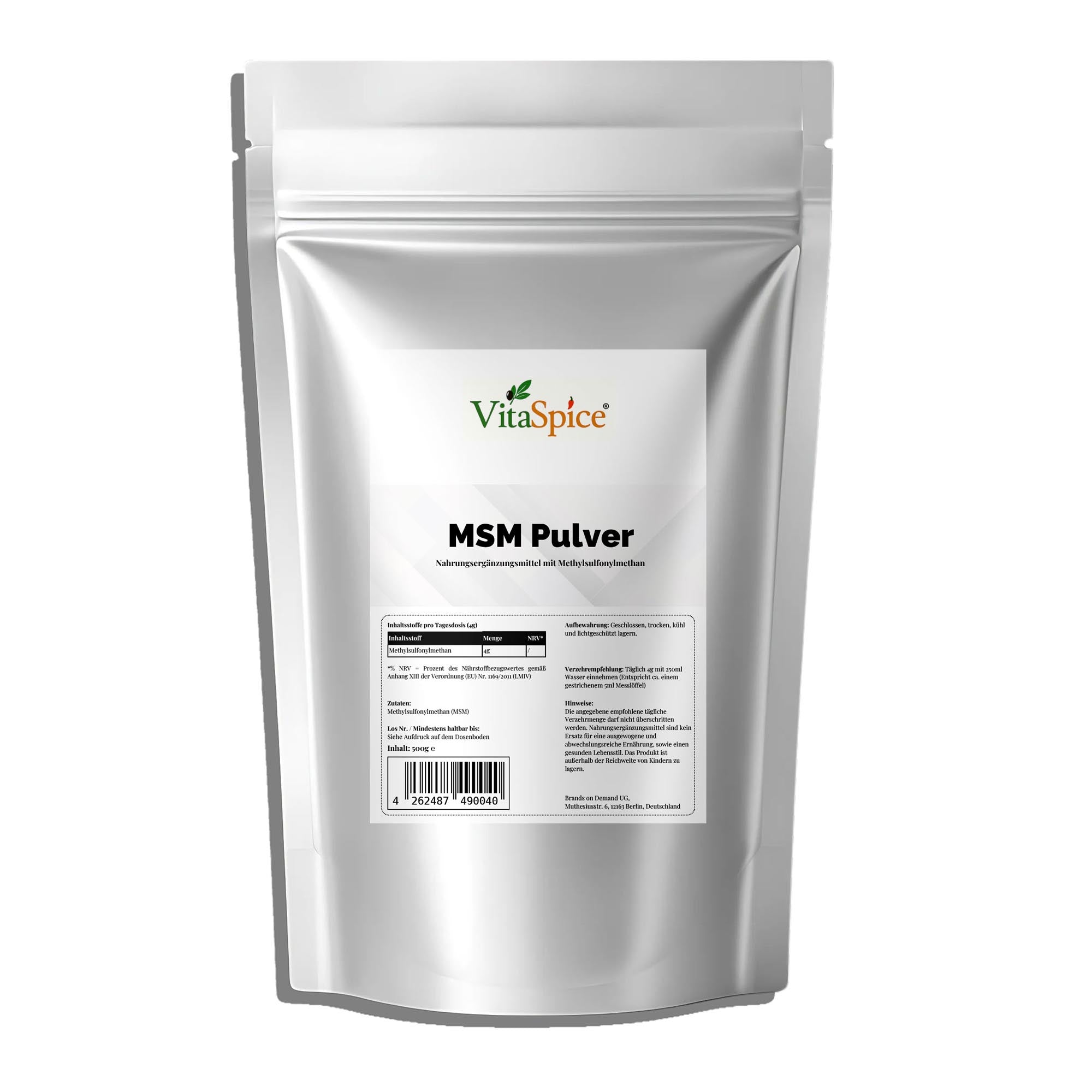 MSM Pulver - 500g