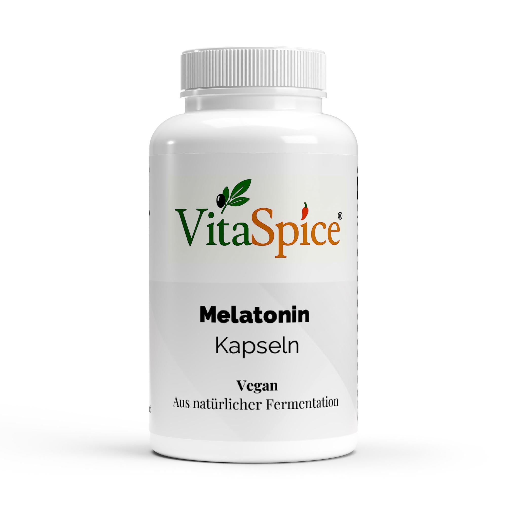 Melatonin Dose Vorderseite - Für gesunden Schlaf