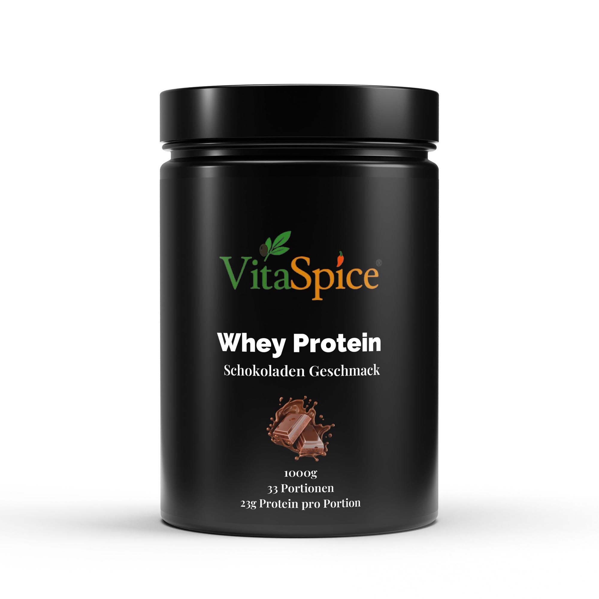 Premium Whey Schokolade Verpackung Vorderseite - Whey Protein Schokolade Geschmack