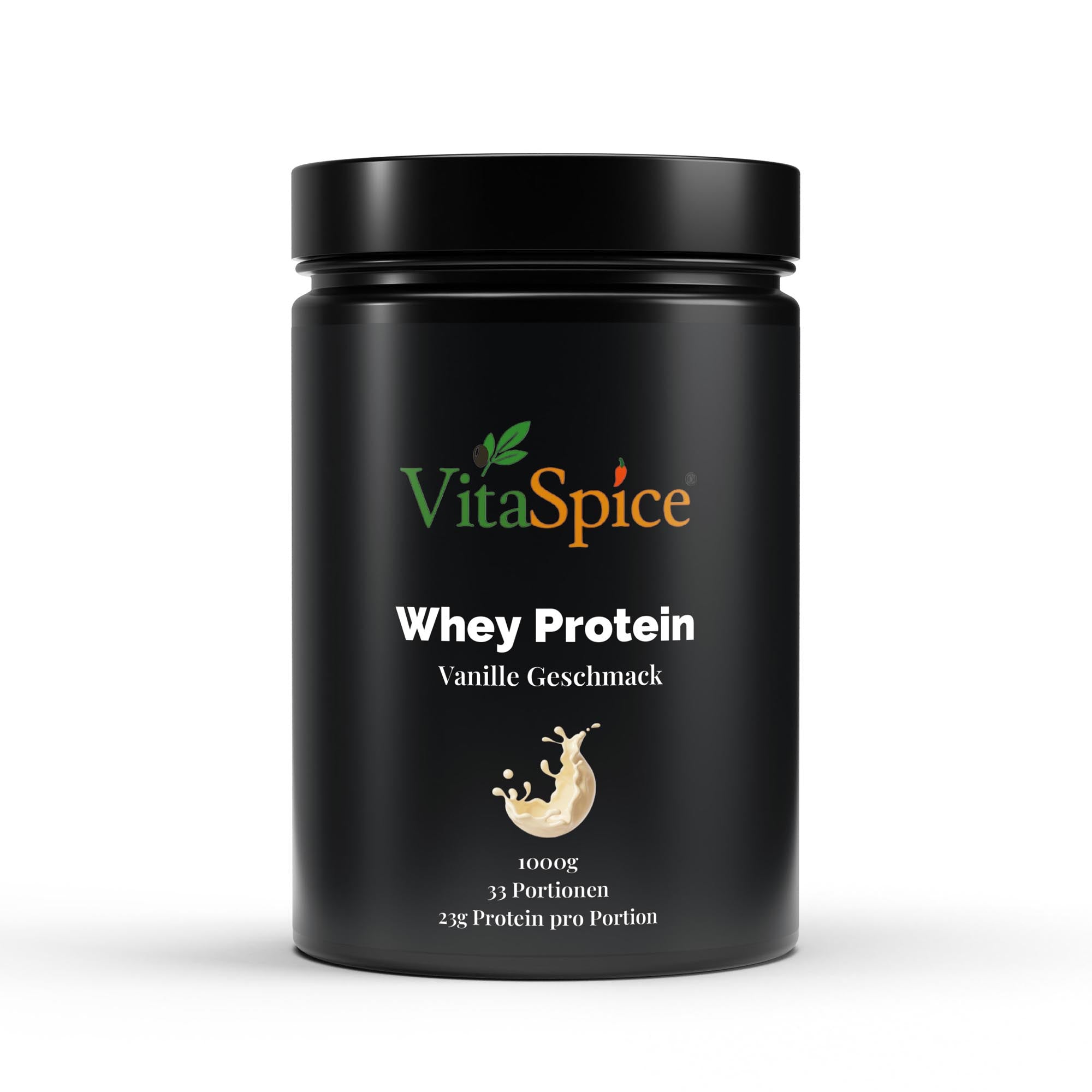 Premium Whey Protein Vanille 1kg - Hochwertiges Molkenprotein für Muskelaufbau und Fitness
