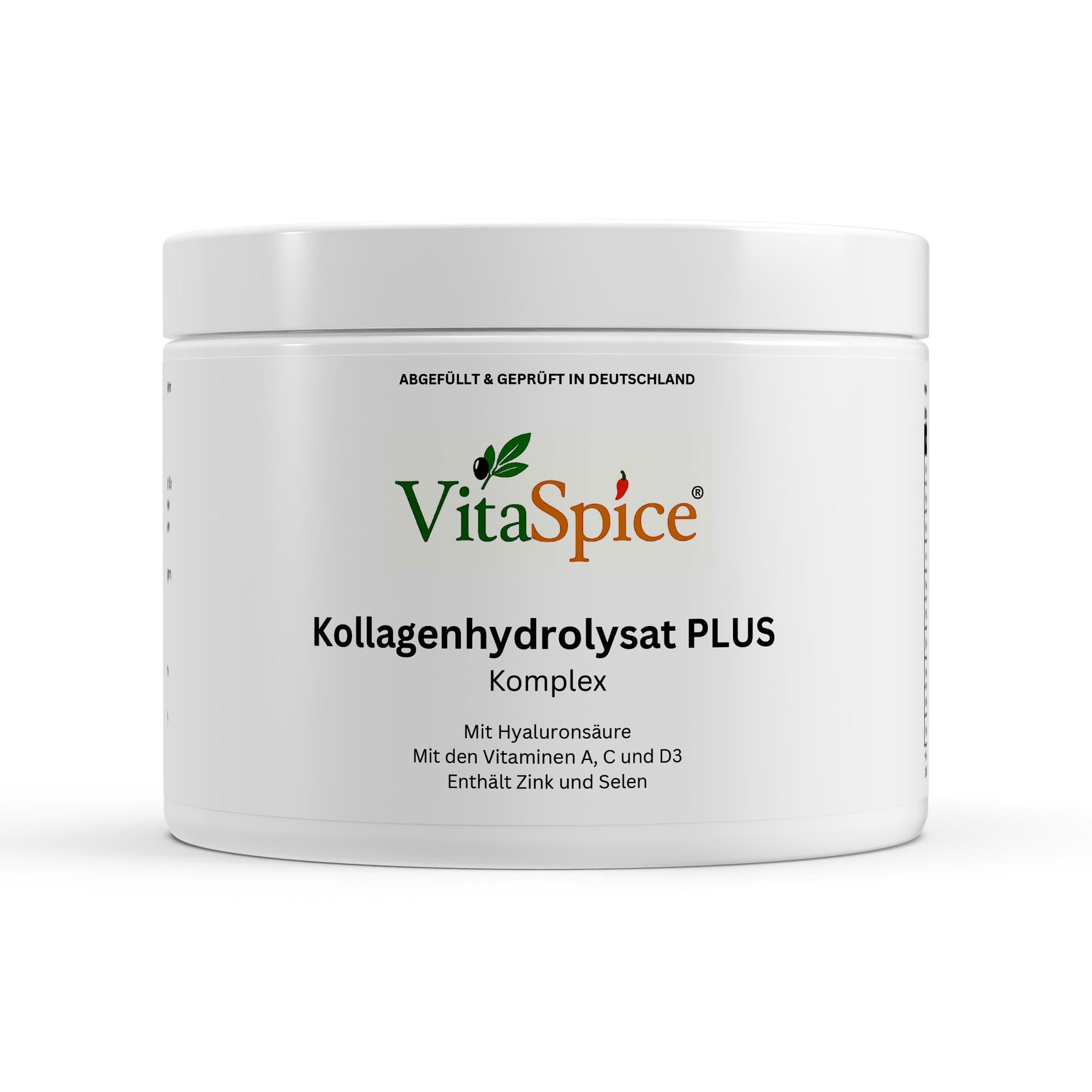 Kollagen Haut Haare Nägel Dose Vorderseite - Kollagen Komplex für Schönheit