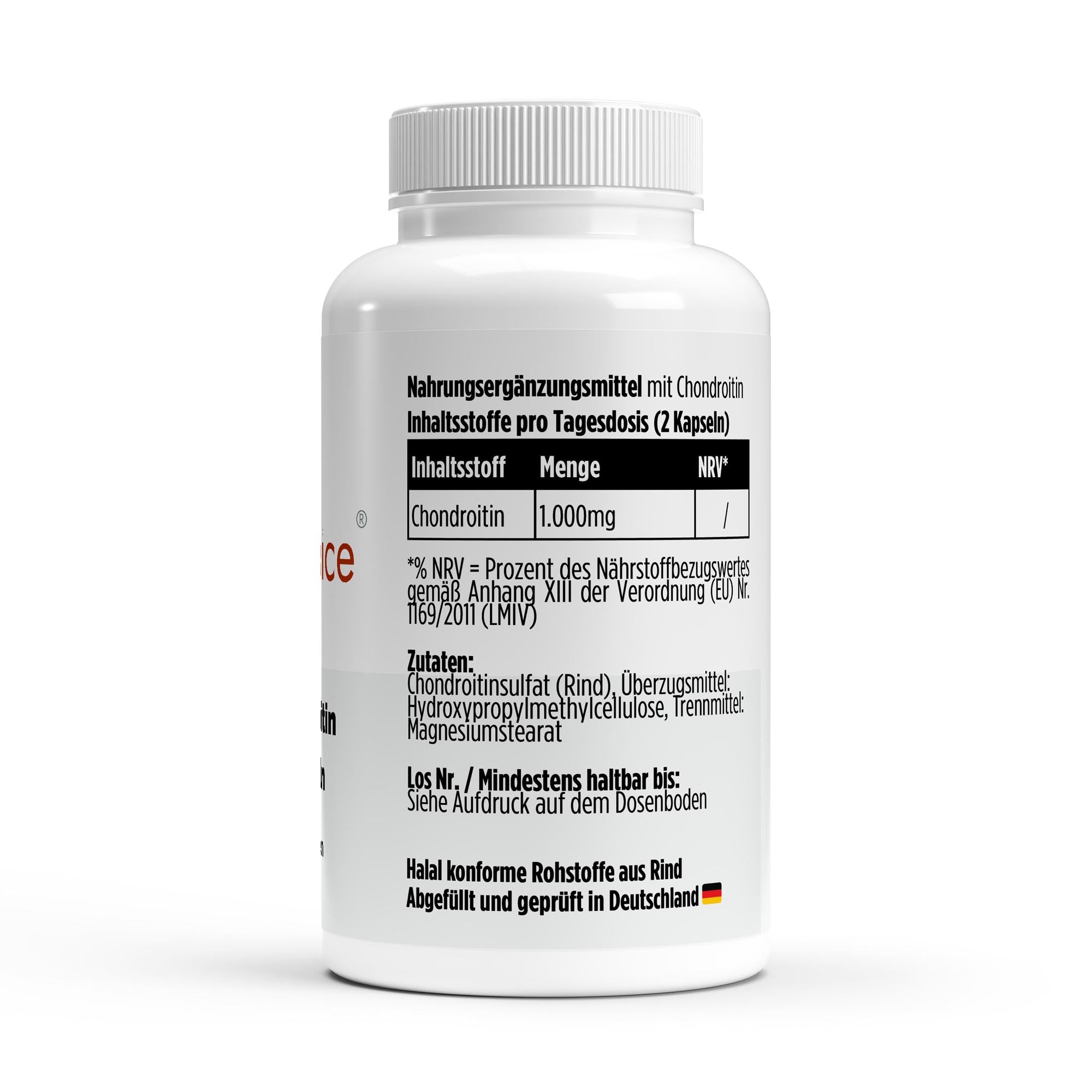 Chondroitin 500mg Kapseln – für Gelenke & Knorpel – Ansicht 2/3