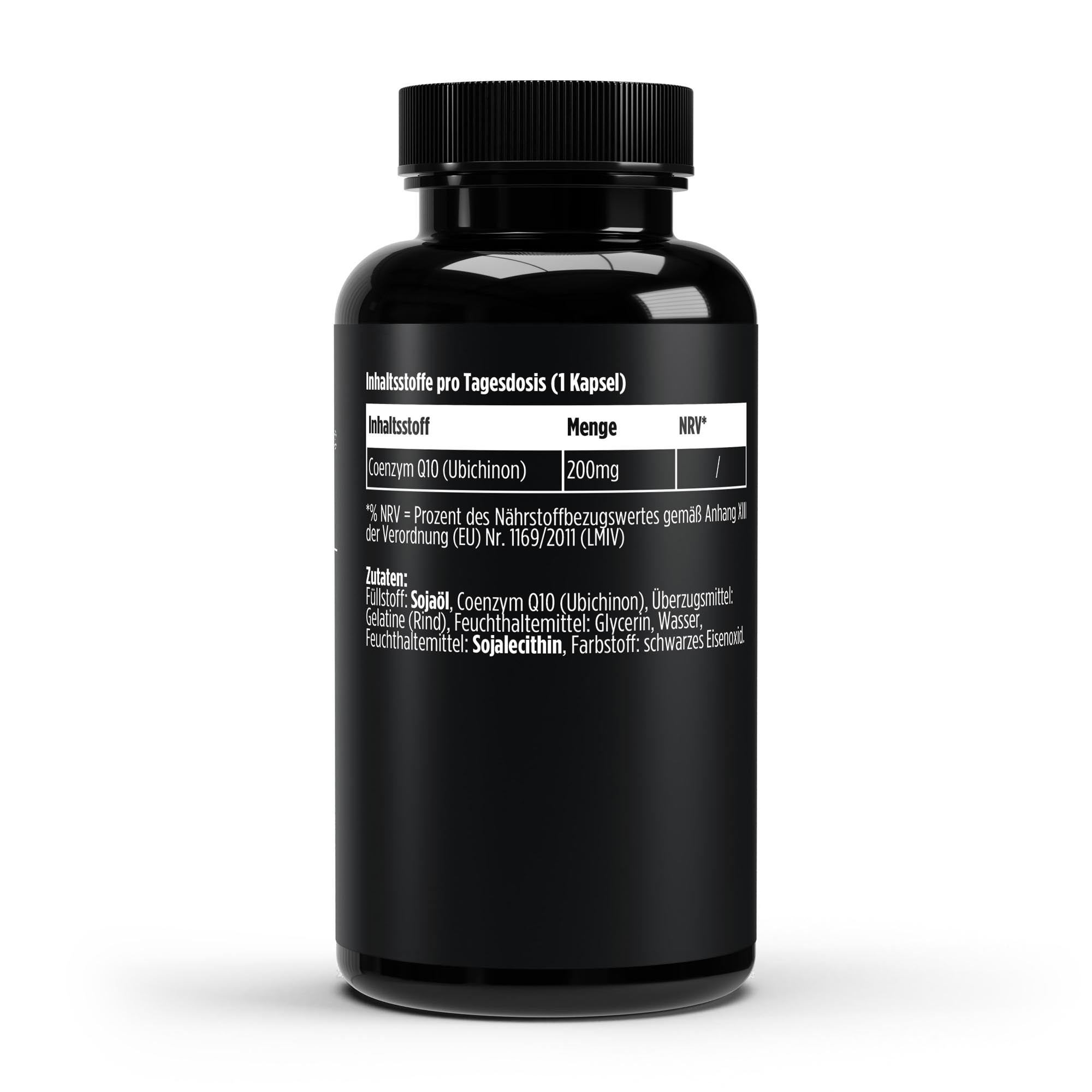 Coenzym Q10 200mg – hochdosiertes Ubiquinon für Energie und Herz – Ansicht 3/3