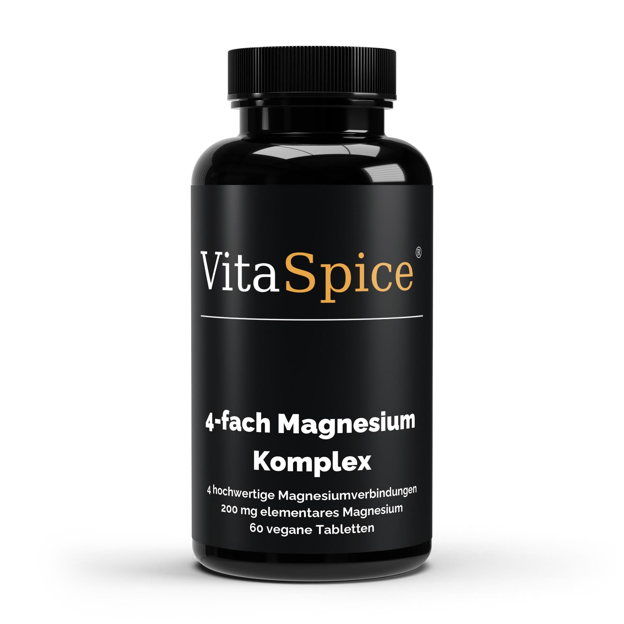 Magnesium 4fach Komplex - 60 vegane Tabletten