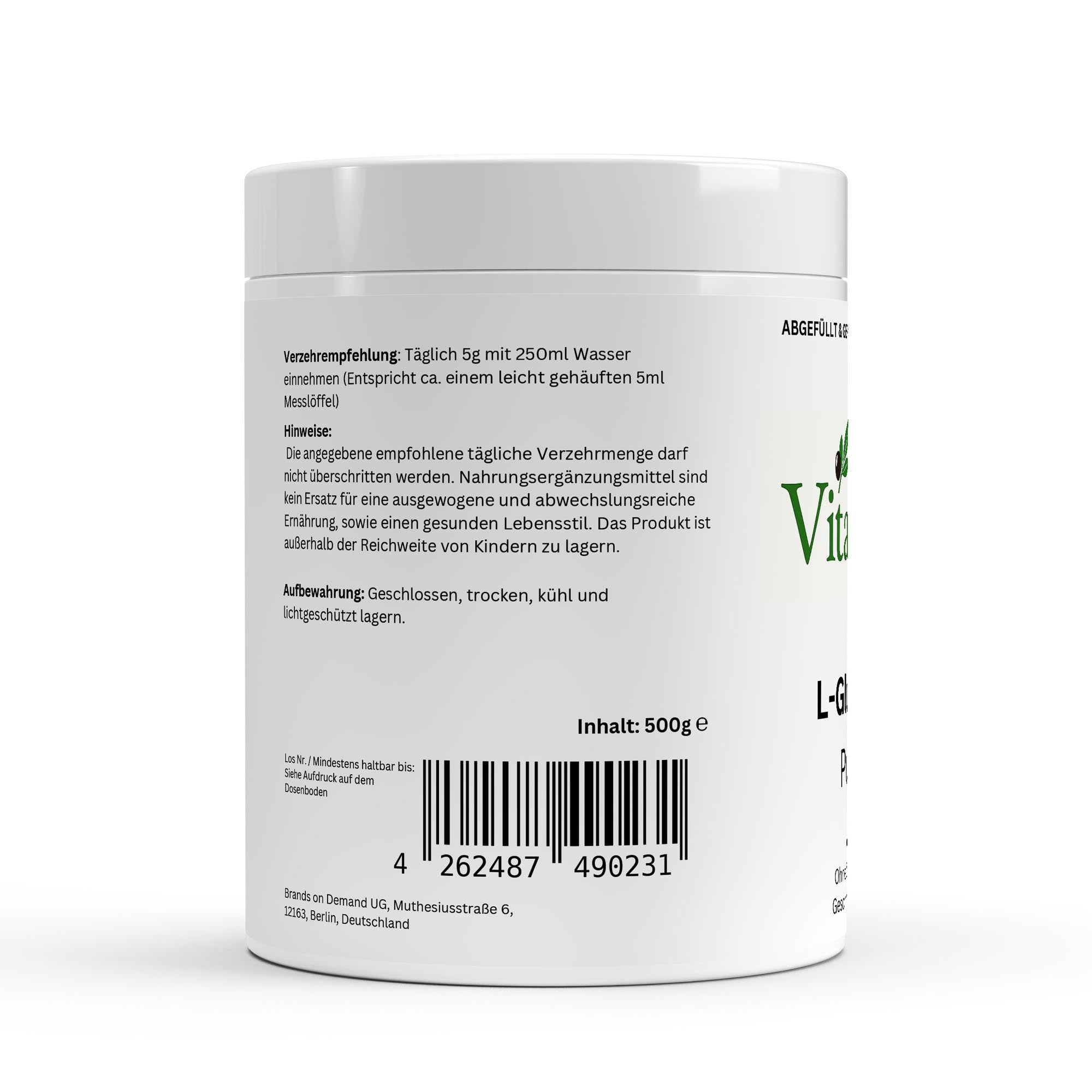 L-Glutamin Pulver Anwendung - Tägliche Einnahme für Sport und Darm