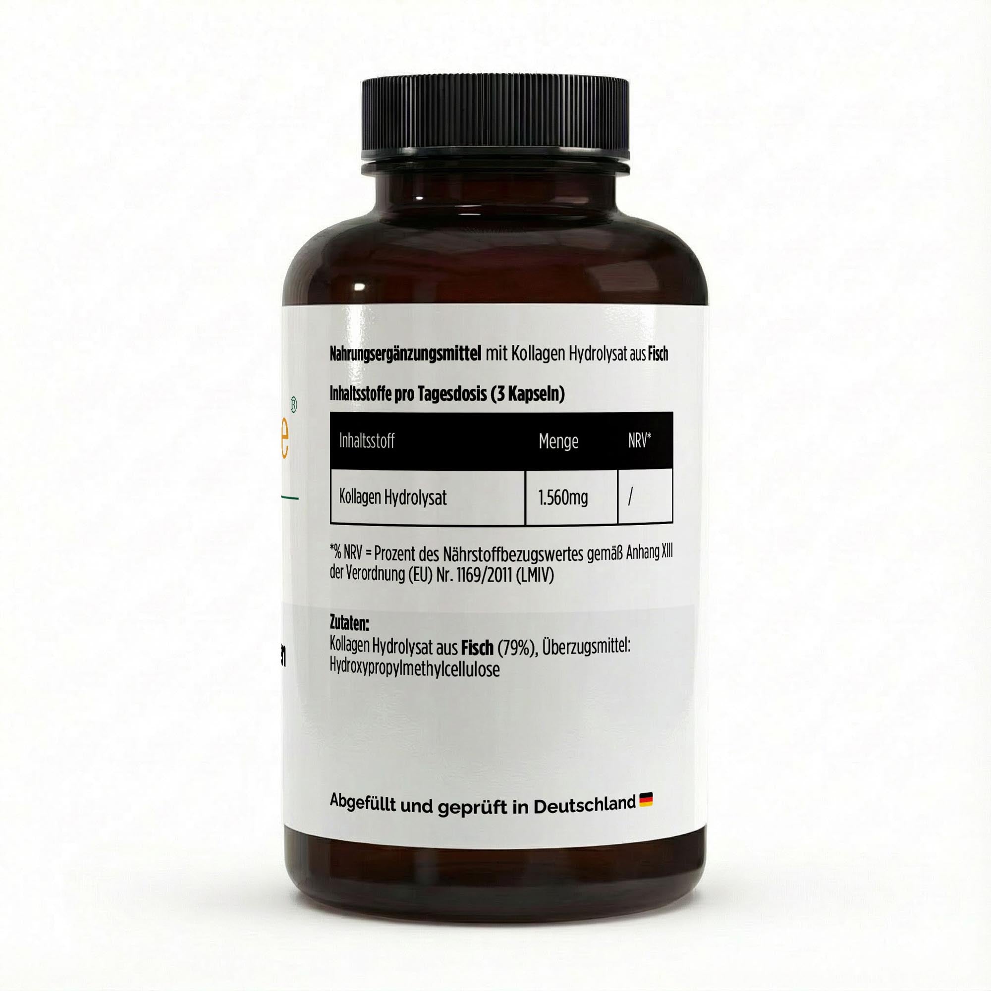 Marine Kollagen Peptide 2000-5000 DA – Typ 1 aus Fisch für Haut, Haare & Nägel – Ansicht 2/3
