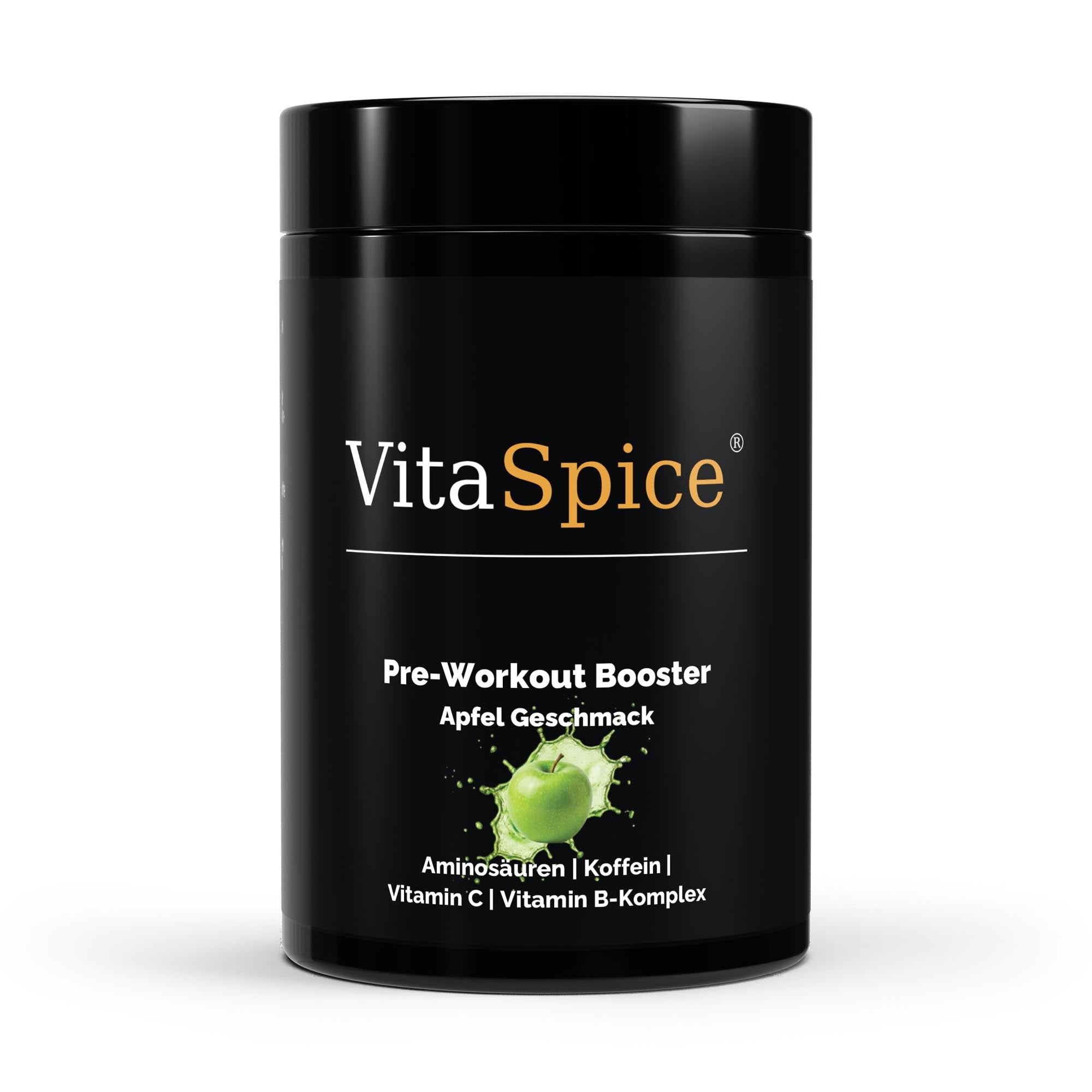 Pre-Workout Booster Apfel – mit Kreatin, Beta-Alanin & Koffein für Kraft & Leistung – Ansicht 1/3