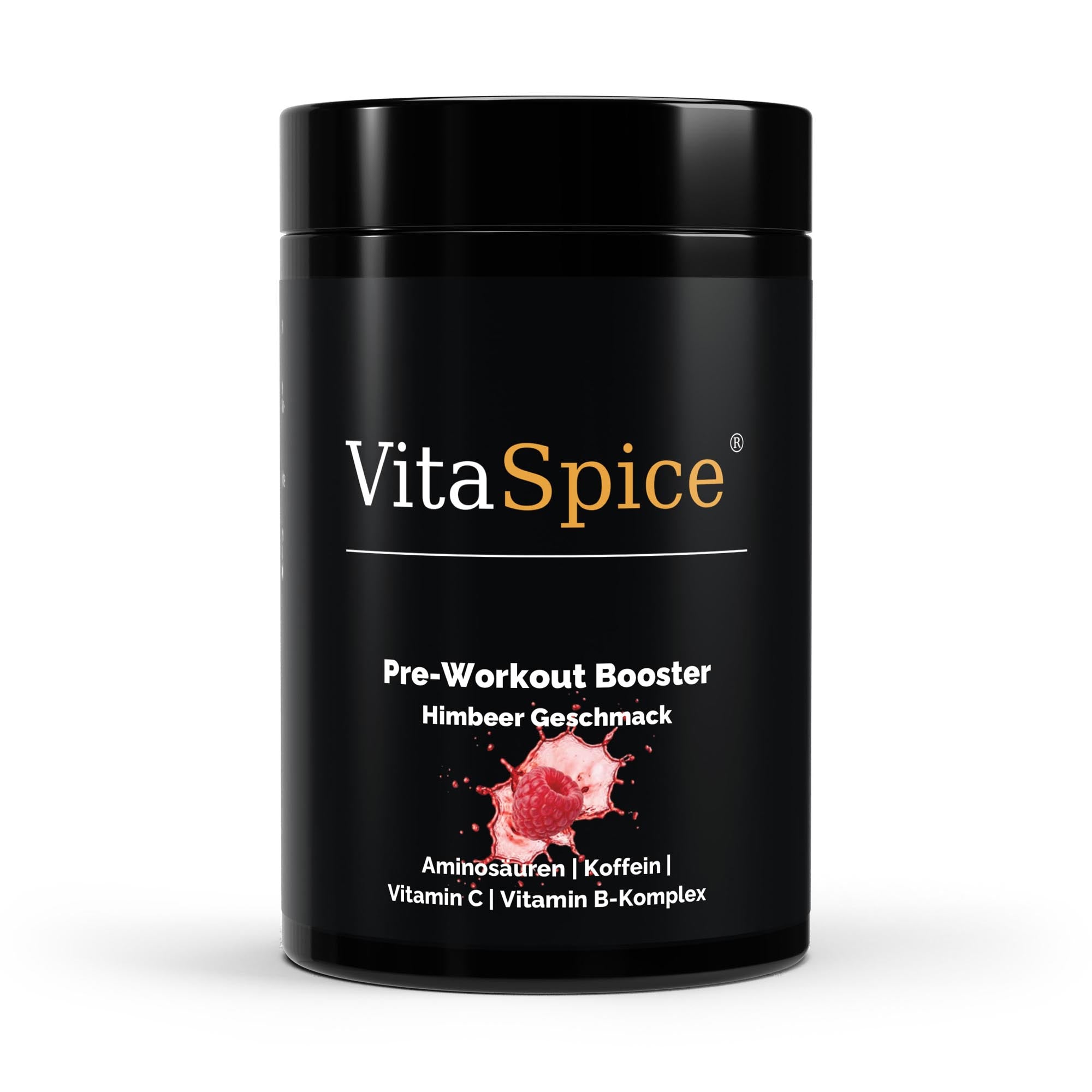 Pre-Workout Booster Himbeere – mit Beta-Alanin & Koffein für Energie & Pump – Ansicht 1/3